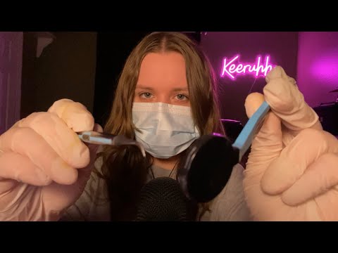 ASMR Fast 3 Minute Dental Exam + Cleaning