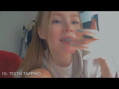 Asmr tapping on 26 random triggers