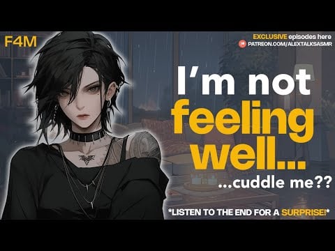 [F4M] Comforting your goth wife when she's not feeling well [reverse comfort] [cuddling][S2 FINALE!]