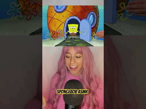 SpongeBob SquarePants Intro but in ASMR 😂🧽💤🎧 #asmr #nostalgia #spongebob