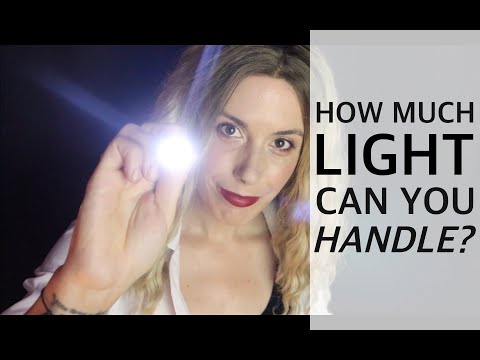 Eye Light Resiliency Test (ASMR Medical Exam Role Play)