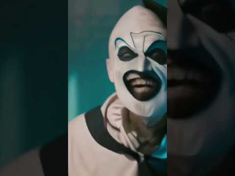 Terrifier ASMR with Art the Clown #spook #halloween #spookyseason #fyp  #funny #shorts #funnyshorts
