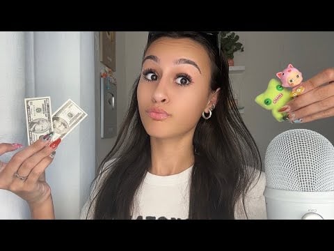 ASMR| Girl in class SCAMS you by selling you FAKE sonny angels,labubus,and etc😳