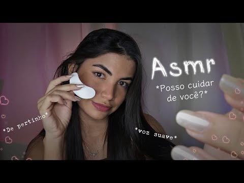 Asmr Cuidando de você *Bem de pertinho* 🩷💤