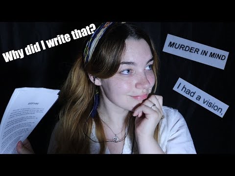 ASMR Embarrassing Dreams and Stories from 14-year-old me! Reading, Tapping, Whispering [Binaural]