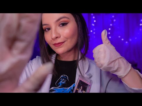 ASMR | exame dos nervos cranianos (roleplay médico)