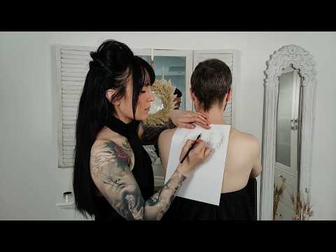 Tattoo Artist Roleplay - Preparation Process Of A Tattoo (ASMR)