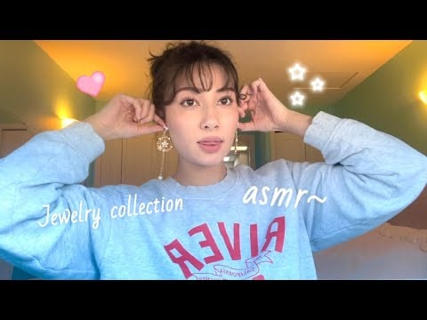 Jewellery collection ASMR~ (show and tell)