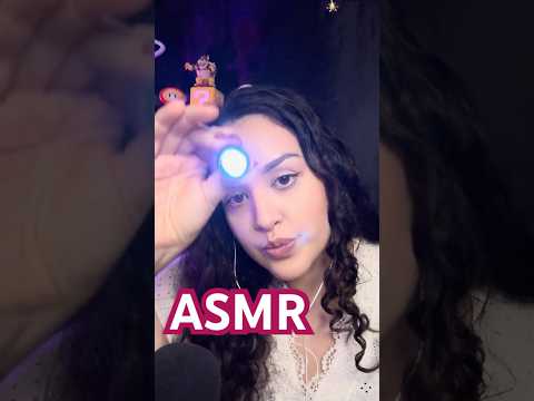 asmr fazendo check up nos seus olhos