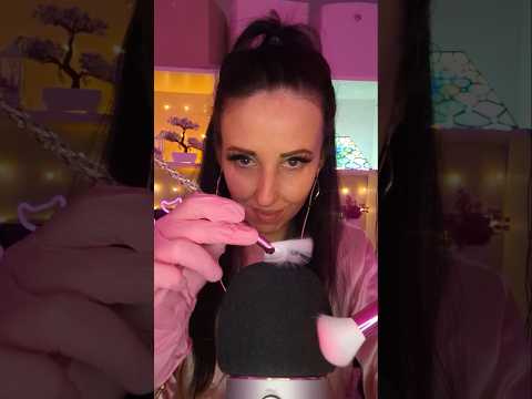 ASMR | Glove Sounds & Mic Brushing 😴 #triggersforsleep #tingles #hellacassielasmr #micbrushing