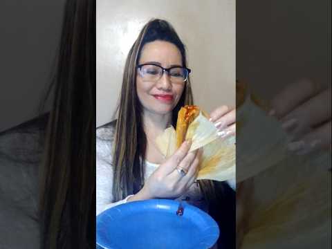 TAMALES ONE TIME BITE #viral #food #shortsfeed #mukbang #eatingshow #everyone #eating #asmr #foodie