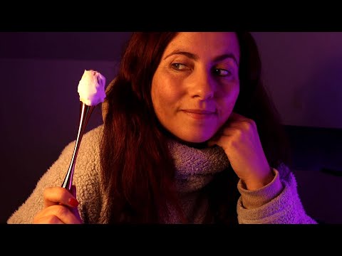 ASMR 😴 Shaving Foam Brain Melting Massage ^ Time to Sleep