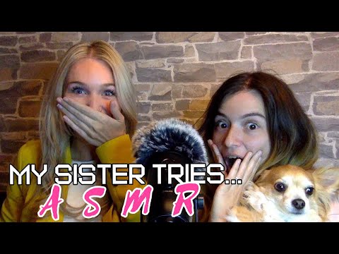 ASMR🇳🇱 | MY SISTER TRIES ASMR… 🤭