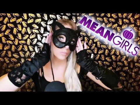 ASMR Mean Girl Regina George 👧 Does Your Halloween Makeup 👻