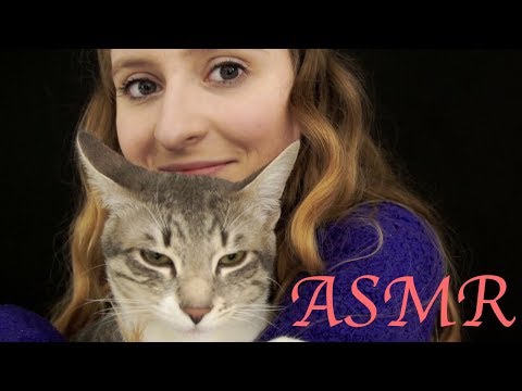 ASMR Cat Purring | Cat Massage | Gentle Whisper 🤫😻