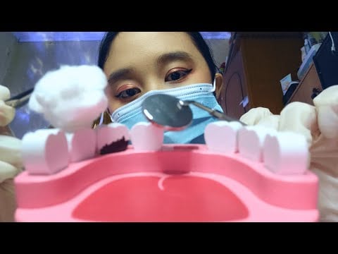 ASMR Full Relaxing Dentist - Tooth Extraction and Dentures 🦷