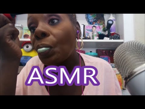 👅💦 Gum Chewing ASMR Makeup Whisper