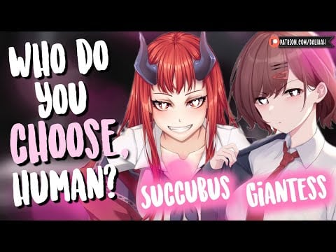 Yandere Giantess and Succubus Fight Over Who Gets to be Your Girlfriend [FF4A ft. @ShortcakeASMR ]