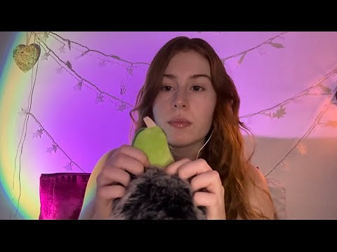 ASMR - Intense Crinkle Avocado w Fluffy Mic Scratch | WHISPERED