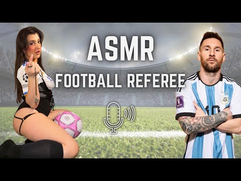 ASMR Soccer - Real Madrid and Messi Intense Mic Pumping, & Relaxing Sounds, Sit on the ball