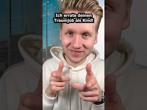 Ich errate deinen Traumjob als Kind! #asmr