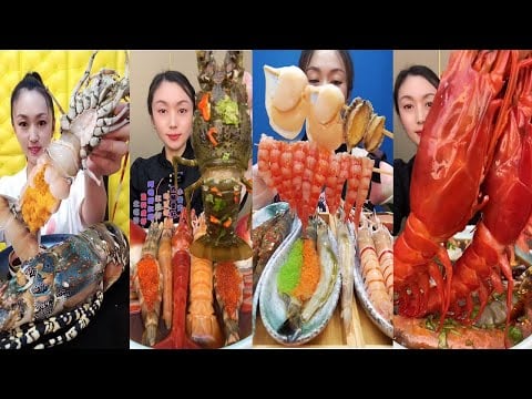 Epic Seafood Boil Mukbang ASMR 🦞 | 전설적인 해산물 찜 먹방 ASMR | 伝説のシーフードボイル大食い ASMR | 史诗级海鲜煮吃播 ASMR