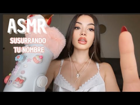 ASMR | Los nombres de mis suscriptores con distintos triggers para dormir bien 🥰