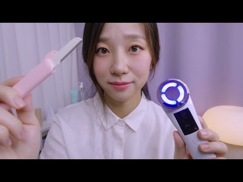 ASMR Dermaplaning Facial Treatment