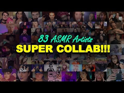 🤯 8 HOURS of ASMR with 83 Friends! Biggest Collab Compilation EVER! 🔥🎧