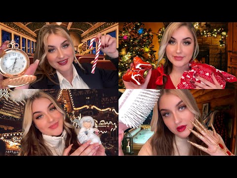 ASMR Deutsch XXL Winterzauber 🎅🏻 Spa, Hotel, Polar Express, Weihnachtsmarkt & Hit Sauna Roleplay