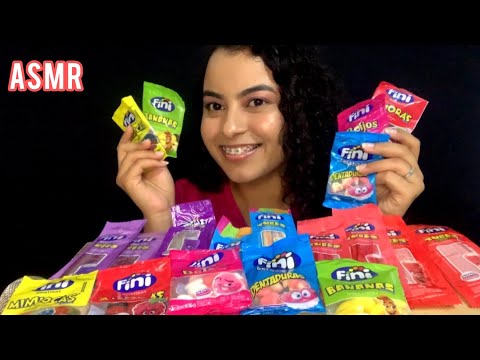 ASMR COMENDO BALA FINI/ Experimentando finis