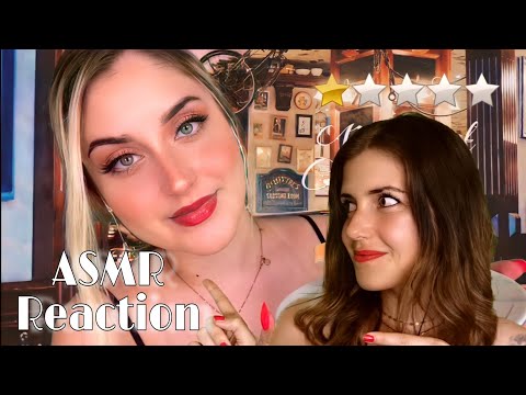 ASMR deutsch | Sassy Kellnerin bedient mich 😅 Ich reagiere auf Lidi ASMR (german, funny)