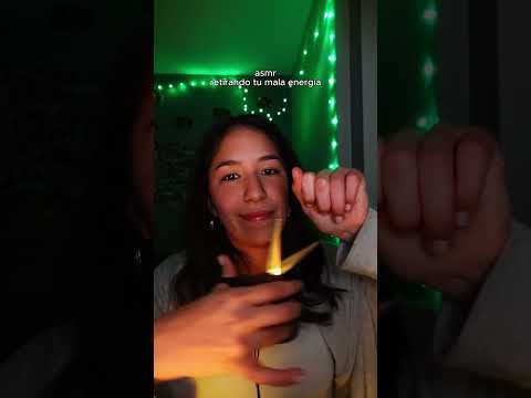dile adiós a tu mala energía 👋✨#asmr #tingles #visual #sounds