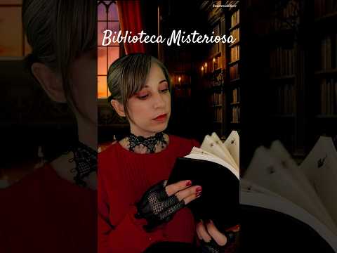 🕯️La biblioteca donde los libros susurran secretos | ASMR Gótico misterioso