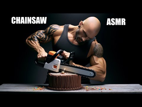 CHAINSAW ASMR FOR THE BOYS (Tomyvic 6-Inch Mini Chainsaw)