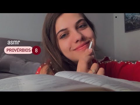 ASMR Leitura bíblica | Provérbios 8