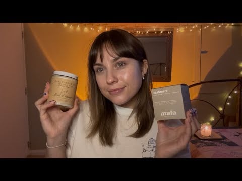 ASMR | Candle Tapping with DIY Chunky Nails 💅