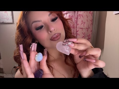 ASMR Doing Your Crystal Makeup 🔮 💎 💫✨RP