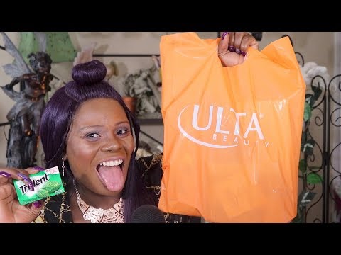 ASMR Makeup Ulta Beauty Haul Trident