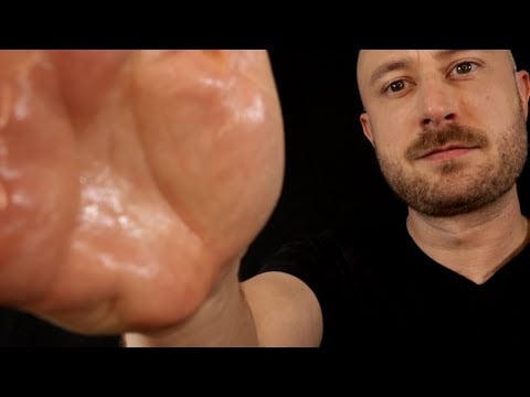 Massage du cuir chevelu avec huile - ASMR