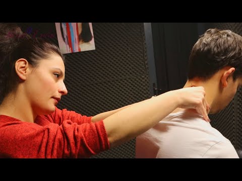 [ASMR MELEK] CRACK & BACK MASSAGE •HEAD STRETCH (Subtitled Narration) 4K VIDEO