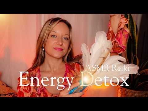 ASMR Reiki Deep Energy Detox 🐉 Remove Heavy Energy & Enter Relaxation 🪐