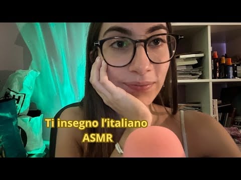 Te Enseño Italiano | ASMR en Español 💃