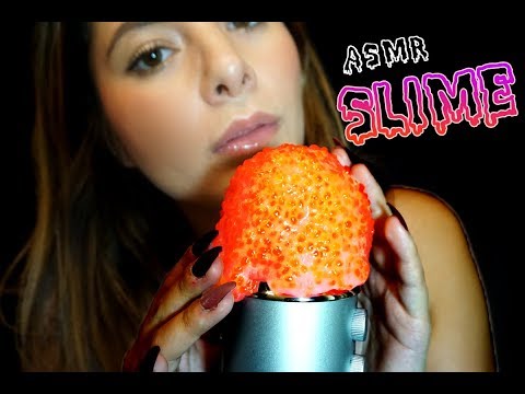 ASMR SLIME ON THE MIC