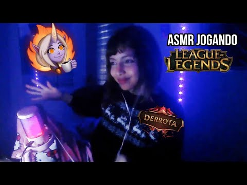 ASMR JOGANDO LEAGUE OF LEGENDS ✨ (e perdendo)