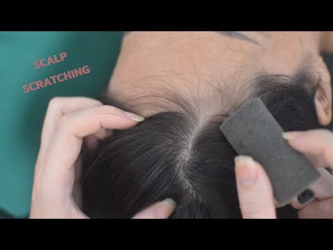 ASMR Intense Scalp Scratch, Real Person Hair Combing, Hair Parting Sound For Stress Relief