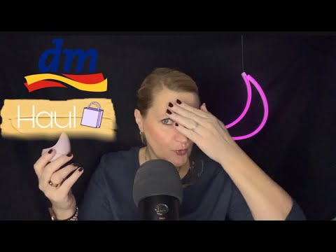 ASMR] deutsch/german - Tingly DM Haul • Show & Tell - What’s in my Shopping Bag - Entspannter Talk