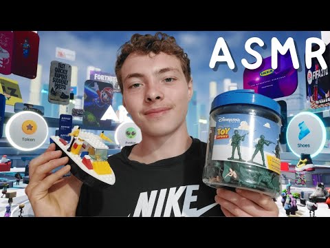 ASMR FR: Roleplay👾Vendeur dans le Metaverse👾(shop anniversaire du jeu)