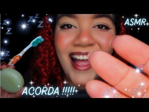 ASMR ACORDANDO VOCÊ 💖💖 Sons de boca, Toques na tela, Atenção Pessoal 😍😍 #Especial1KBblis