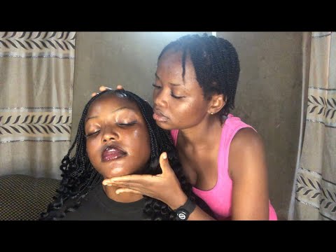ASMR RELAXING EARCLEANING WITH FAKE SPIT PAINTING FOR DEEP SLEEP 😴 